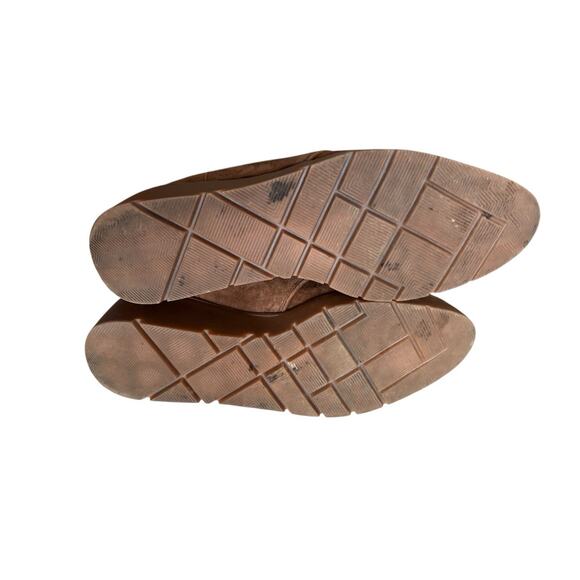 Steven By Madden Natural Comfort BART Brown Suede Wedge Ankle Boots Women’s 8 M - Picture 7 of 9